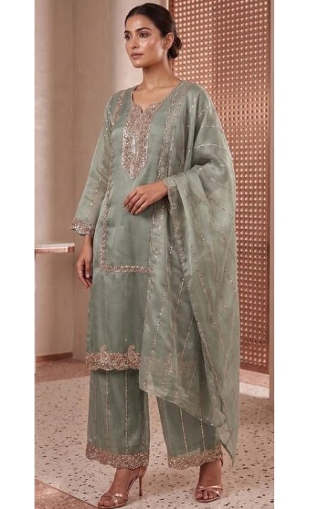 Hoor Tex 983 A To C Armani Gabana Embroidery Salwar Kameez